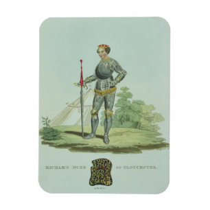Richard III (1452-85) 1470, graviert durch W. Magnet