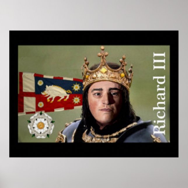 Richard III bereit für den Kampf Poster (Vorne)