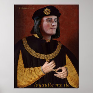 Richard III erhält einen neuen Kopf (seine Poster