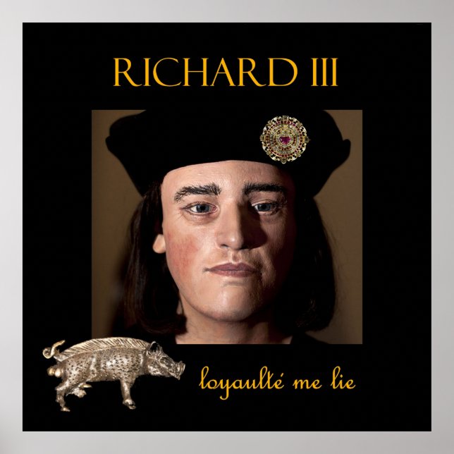 Richard III im Schatten Poster (Vorne)