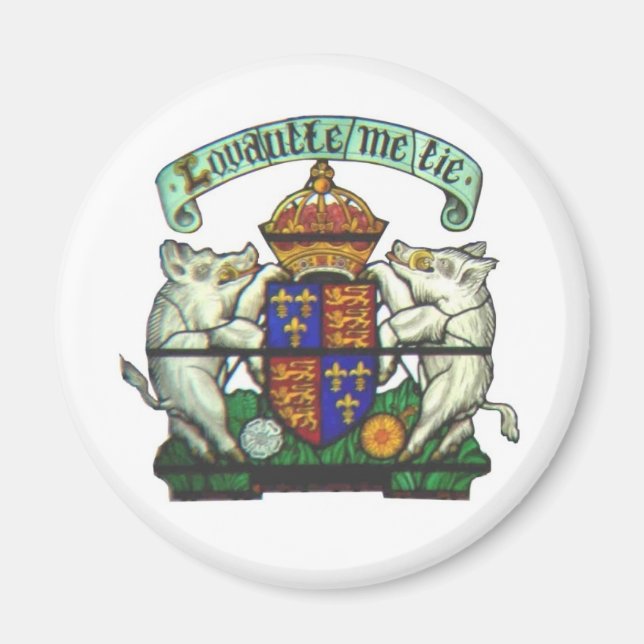 Richard III Motto Magnet (Vorne)