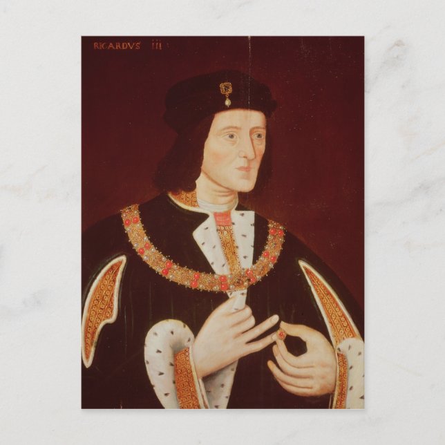 Richard III Postkarte (Vorderseite)