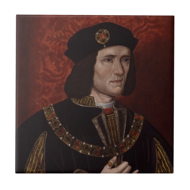 Richard III von England Fliese (Vorderseite)