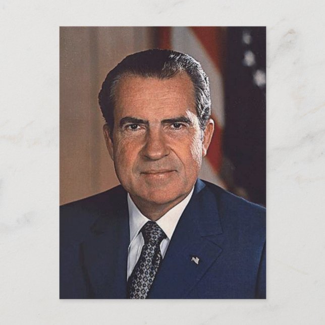 Richard M. Nixon 37 Postkarte (Vorderseite)