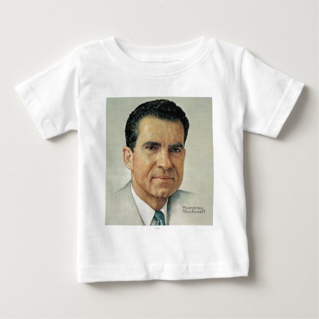 Richard Milhouse Nixon Baby T-shirt (Vorderseite)
