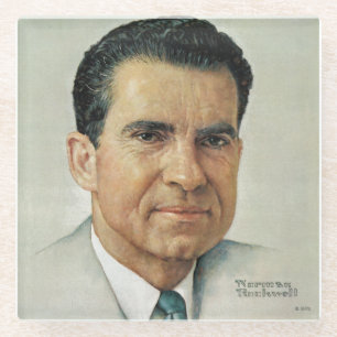 Richard Milhouse Nixon Glasuntersetzer