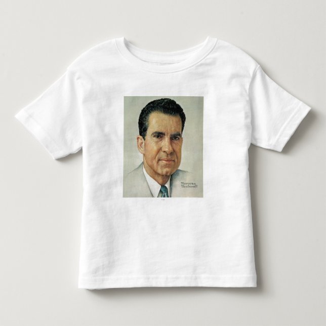 Richard Milhouse Nixon Kleinkind T-shirt (Vorderseite)