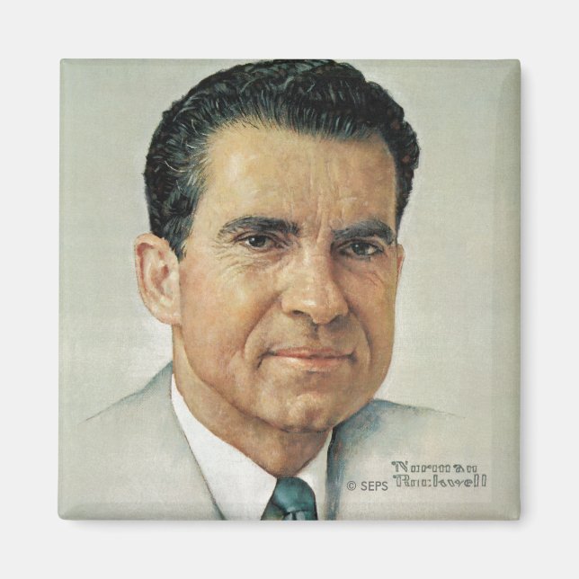 Richard Milhouse Nixon Magnet (Vorne)