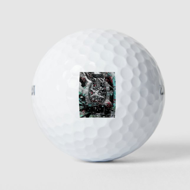 Richard Mille Multi Carbon Golfball (Vorderseite)