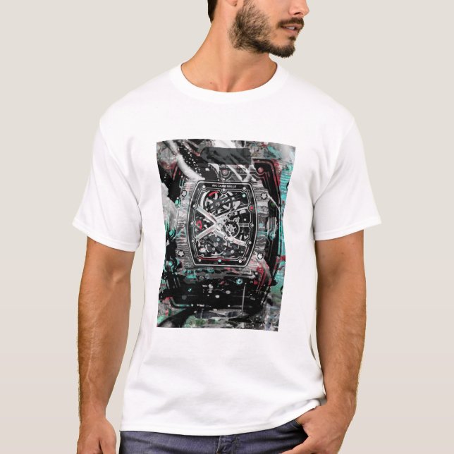 Richard Mille Multi Carbon T-Shirt (Vorderseite)