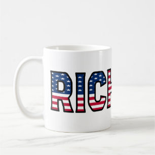 Richard Name Vorname USA styled Tasse Kaffeetasse