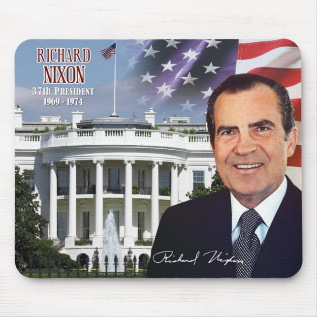 Richard Nixon - 37. Präsident der US Mousepad (Vorne)