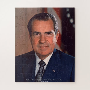 Richard Nixon 37. Präsident der Vereinigten Staate Puzzle