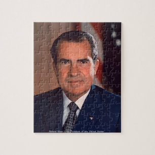 Richard Nixon 37. Präsident der Vereinigten Staate Puzzle