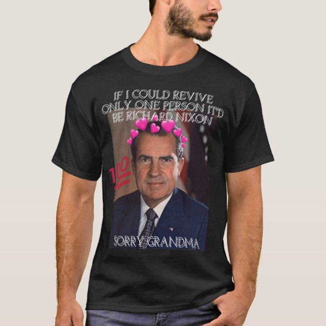 Richard Nixon ASAP möglichst wiederbeleben T-Shirt (Vorderseite)