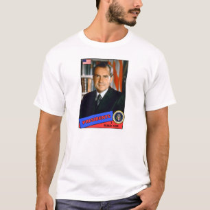 Richard Nixon Baseballkarte T-Shirt