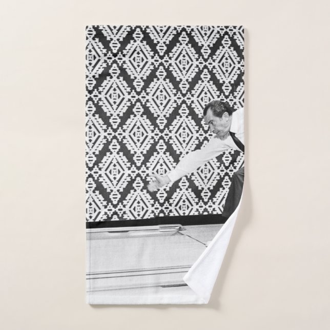 Richard Nixon Bowling Handtuch (Handtuch)