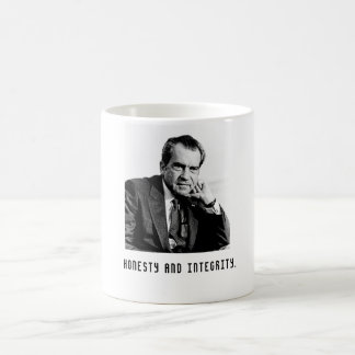 Richard Nixon Honesty and Integrity Coffee Tasse