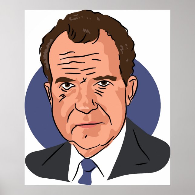 Richard Nixon Poster (Vorne)