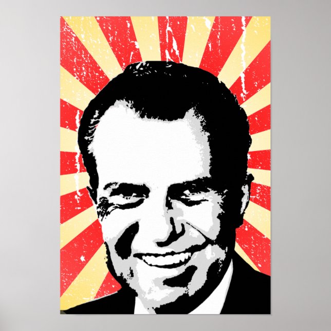 Richard Nixon Poster (Vorne)