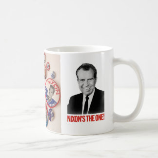 Richard- Nixonknopf-Kollektor-Tasse Tasse