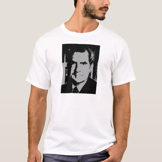 Richard- NixonSilhouette T-Shirt (Vorderseite)