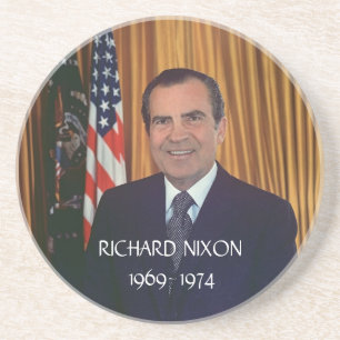 Richard- NixonUntersetzer Sandstein Untersetzer
