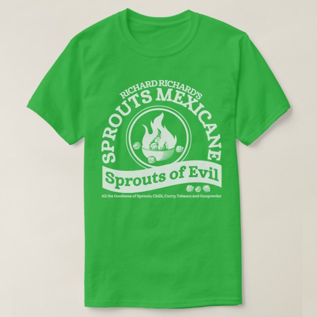 Richard Richards Sprouts von Evil Sprouts Mexicane T-Shirt (Design vorne)