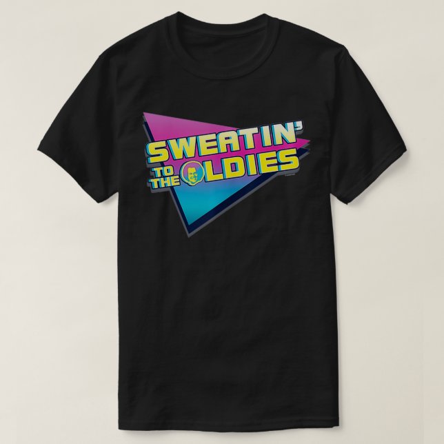 Richard Simmons Sweatin' an das Retro-Logo von Old T-Shirt (Design vorne)