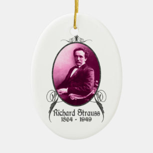 Richard Strauss-Verzierung Keramik Ornament