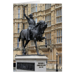 Richard the Lionheart Statue - Parlament - London