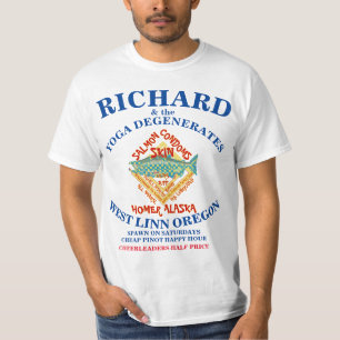 RICHARD & THE YOGA DEGENERATES WEST LINN OREGON OD T-Shirt