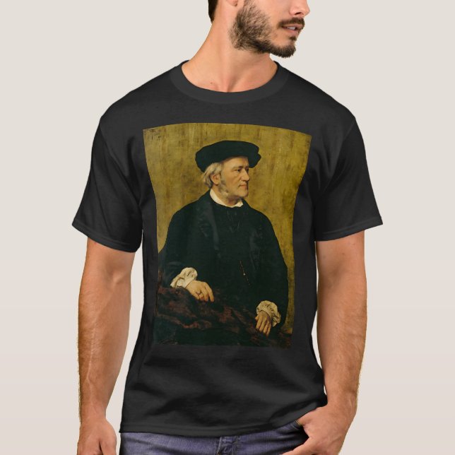 Richard Wagner (1813 1883) von Giuseppe Tivoli T-Shirt (Vorderseite)
