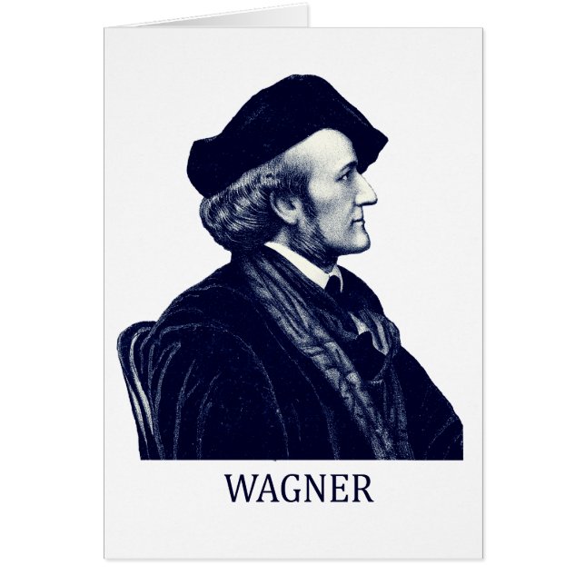 Richard Wagner, blau (Vorne)