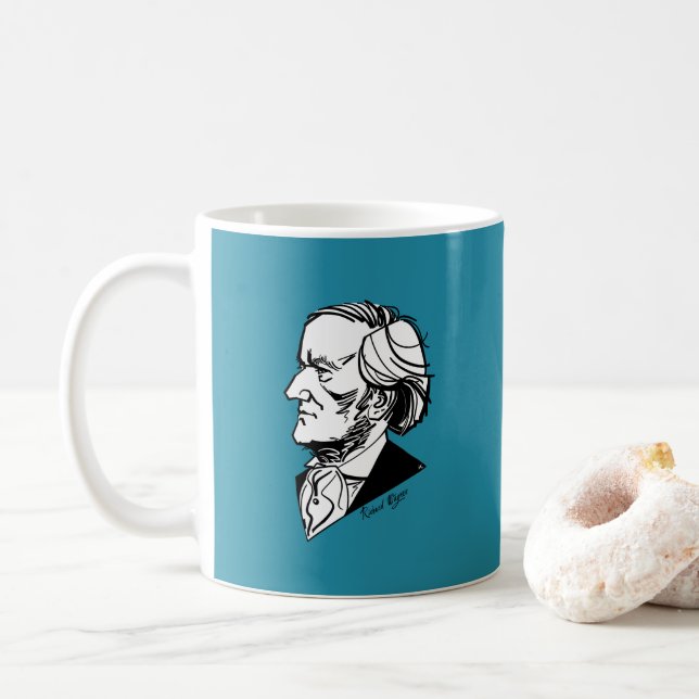 Richard Wagner Kaffeetasse (Mit Donut)