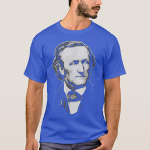 Richard Wagner Klassik Komponist Retro Prop T-Shirt