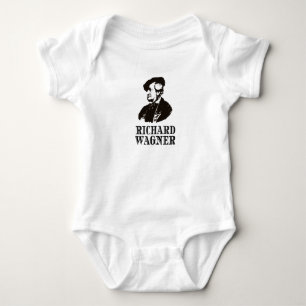 Richard Wagner Klassische Musik Komponist Klassik Baby Strampler