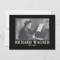 Richard Wagner, Komponist, Vintag Inspiriert