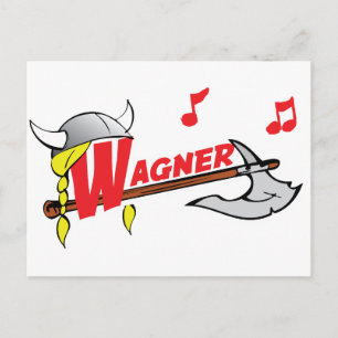 Richard Wagner Postkarte