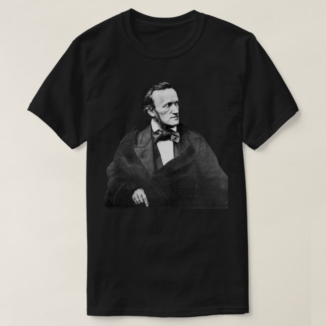 Richard Wagner Sticker T-Shirt (Design vorne)