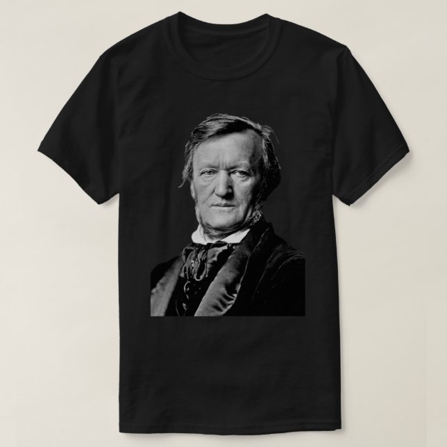 Richard Wagner Sticker T-Shirt (Design vorne)