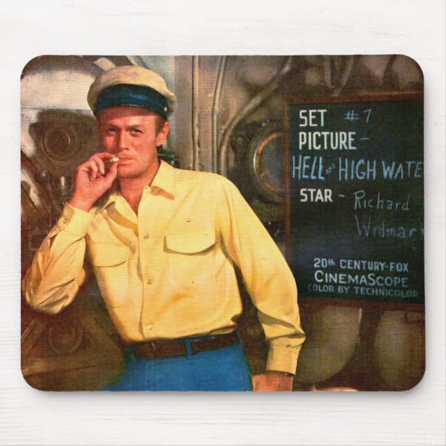 Richard Widmark ad for Hell and High Water Mousepad (Vorne)