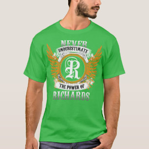 Richards Name Shirt Unterschätzen den Power nie