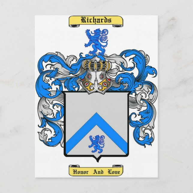 Richards Postkarte (Vorderseite)