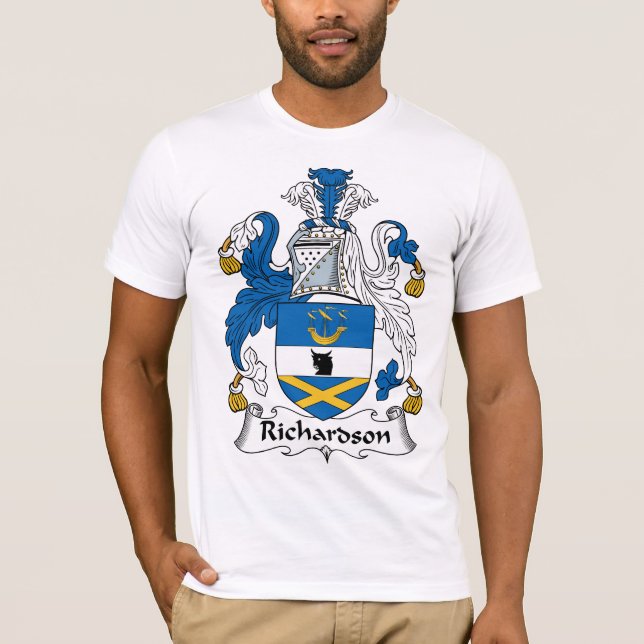 Richardson-Familienwappen T-Shirt (Vorderseite)