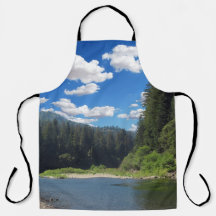 Richardson Grove California All-Over-Print-Schürze