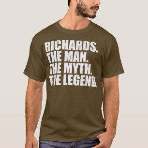 RichardsRichards Familienname Richards Nachname Ri T-Shirt
