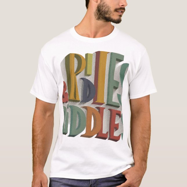 Riches und Rätsel T-Shirt (Vorderseite)