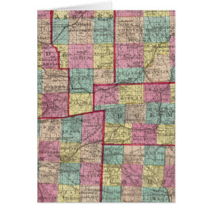 Richland und Wayne Landkreise