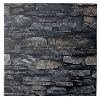 Richly Layered Stone Wall Fliese